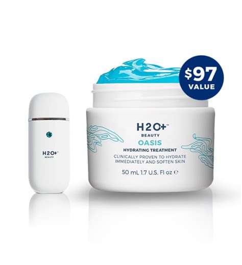 custom h2o+ beauty oasis ultra hydrating cream moisture meter|H2O+ Oasis Moisturizers & MiLi Moisture Meter Review.